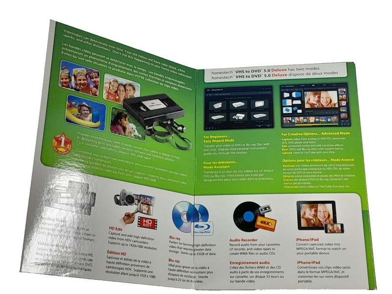 Honestech VHS to DVD 5.0 Deluxe Video Conversion Solution ( Missing Software CD) gallery