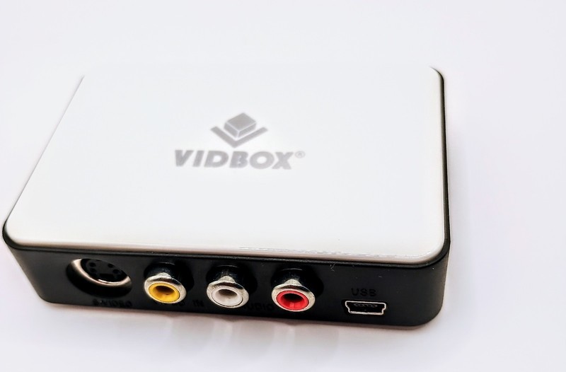 Vidbox VCD01 Video Conversion VHS Beta Camcorder Tapes Convert to DVD for PC