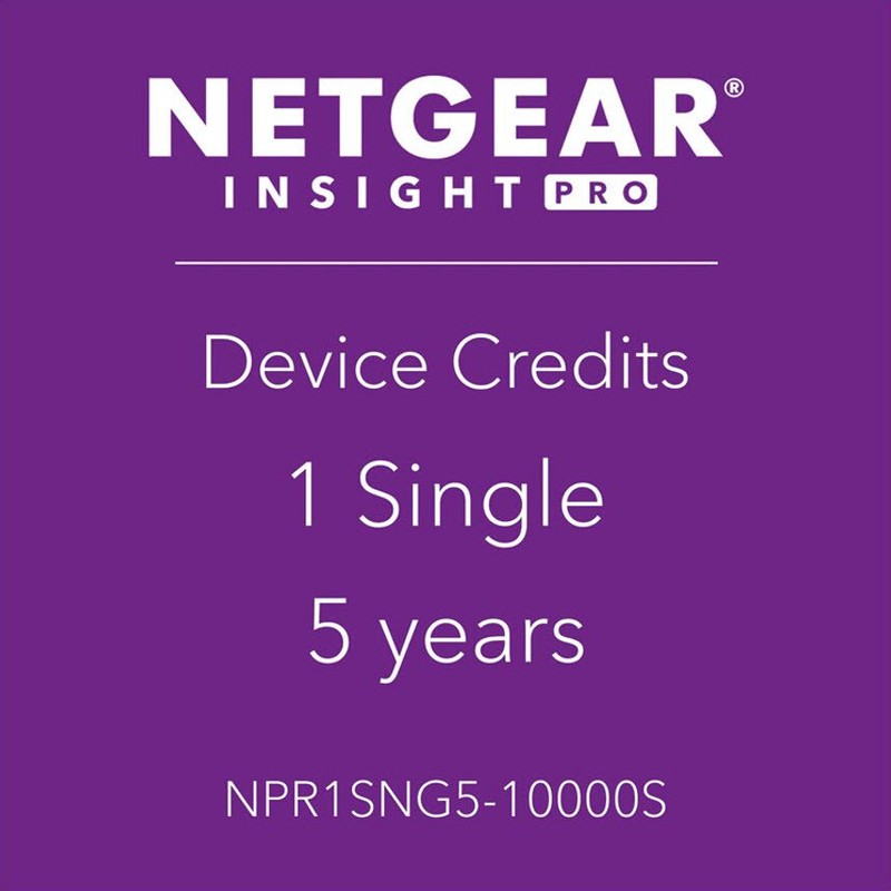 *NEW* NETGEAR NPR1SNG5 Insight Pro Subscription License 1 Device 5 Years