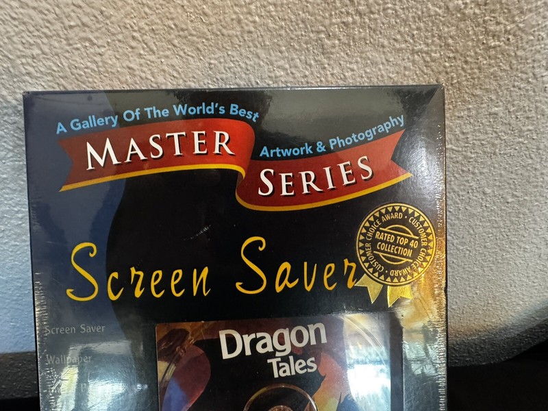Master Series Screen Saver wallpaper DRAGON TALES -WINDOWS 98 & Macintos. NIB gallery