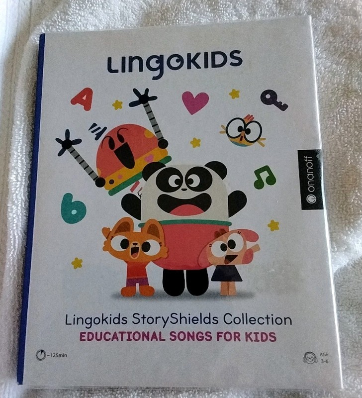 StoryPhones with 4 Educational Screen Free Audio Disks