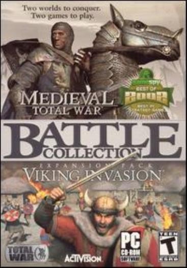 Total War: Medieval Collection PC DVD real time strategy Viking Invasion games