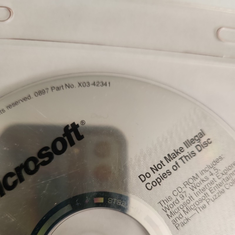 ⭐️⭐️⭐️⭐️⭐️ PC Software CD Disc Microsoft Home Essentials 98 gallery