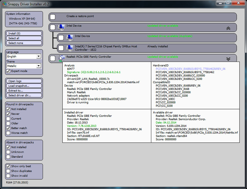 Snappy Drivers + Clonezilla DVD Install set of 2 DVD Update Any Drivers gallery
