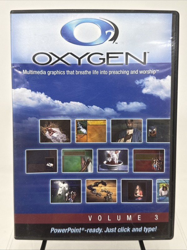 Oxygen: Multimedia Graphics – Volume 3 (CD-ROM, 2003) New Unopened!