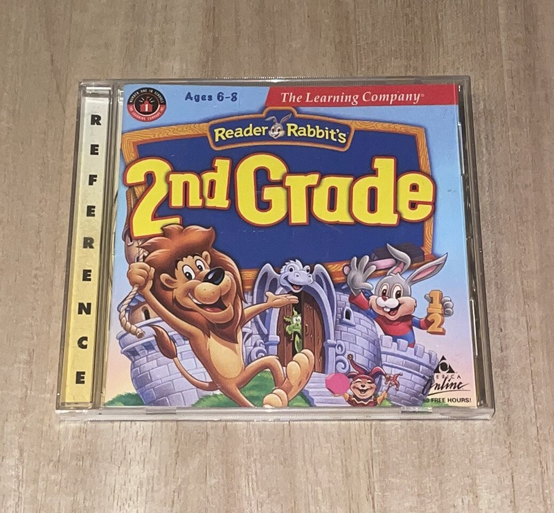 Reader Rabbit 1st Grade, 2nd Grade, Thinking Adventures CD Lot the Learning Comp gallery
