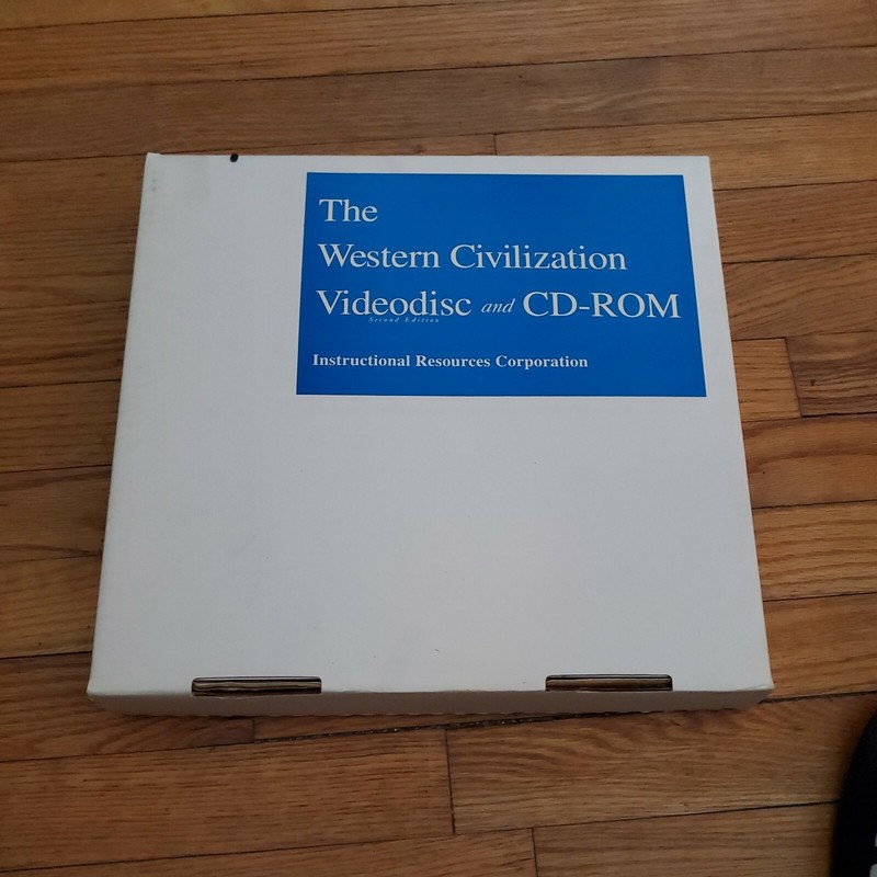 Western Civilization Videodisc And CD-Rom 2nd Edition Education New in Wrap