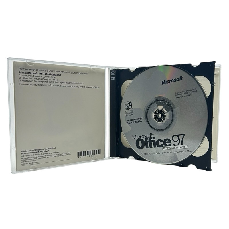 Microsoft Office 2000 Professional 2 CD-ROM Set WINDOWS NT/98 w/ Product Key gallery