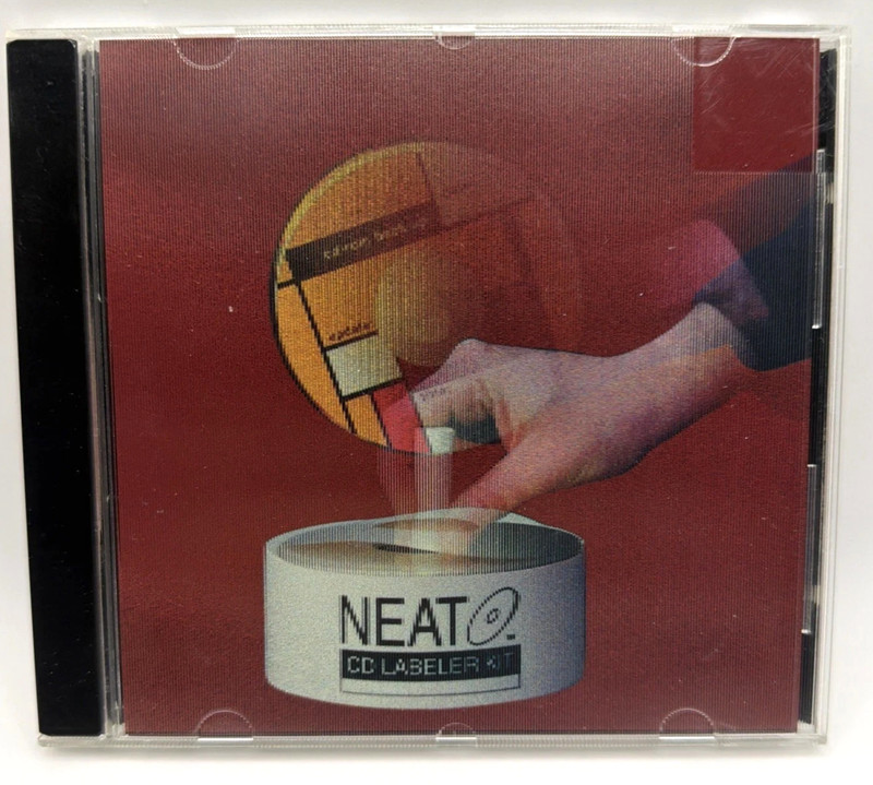 NEAT NEATO CD Labeler Kit Mac/PC Software Disc Jewel Case Design MediaFace