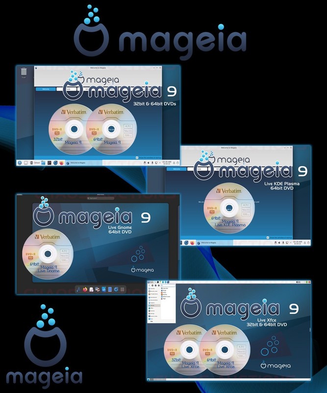 Mageia 8 LINUX LIVE DVD Editions gallery