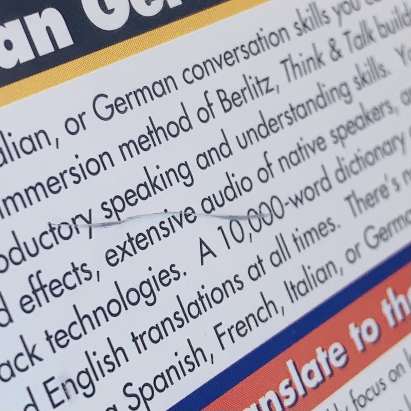 The Learning Company Berlitz Think & Talk Italian Version 2.0 Win Mac CD-ROM gallery