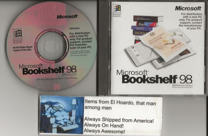 Microsoft Bookshelf 98 CD-ROM OEM Edition