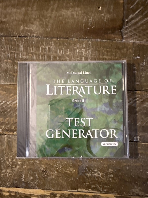The Language Of Literature Grade 8 PC Software