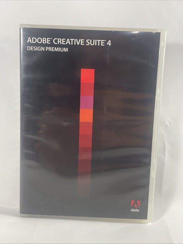 Adobe Creative Suite 4 CS4 Design Premium For MAC OS Full Retail DVD Version
