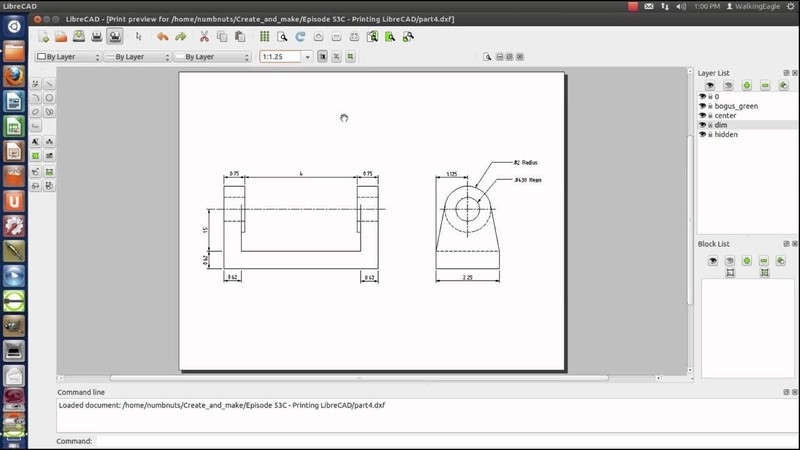 Libre Cad 2D - Computer Aided Design CAD Software Package for Windows on CD gallery