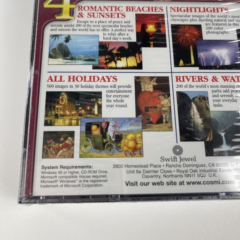 Beaches Holidays Nightlight CD-Rom Computer Screen Saver Color Images 4 CDS gallery