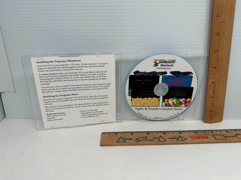 Sights & Sounds Complete Series Program Marblesoft Simtech for Special Children gallery