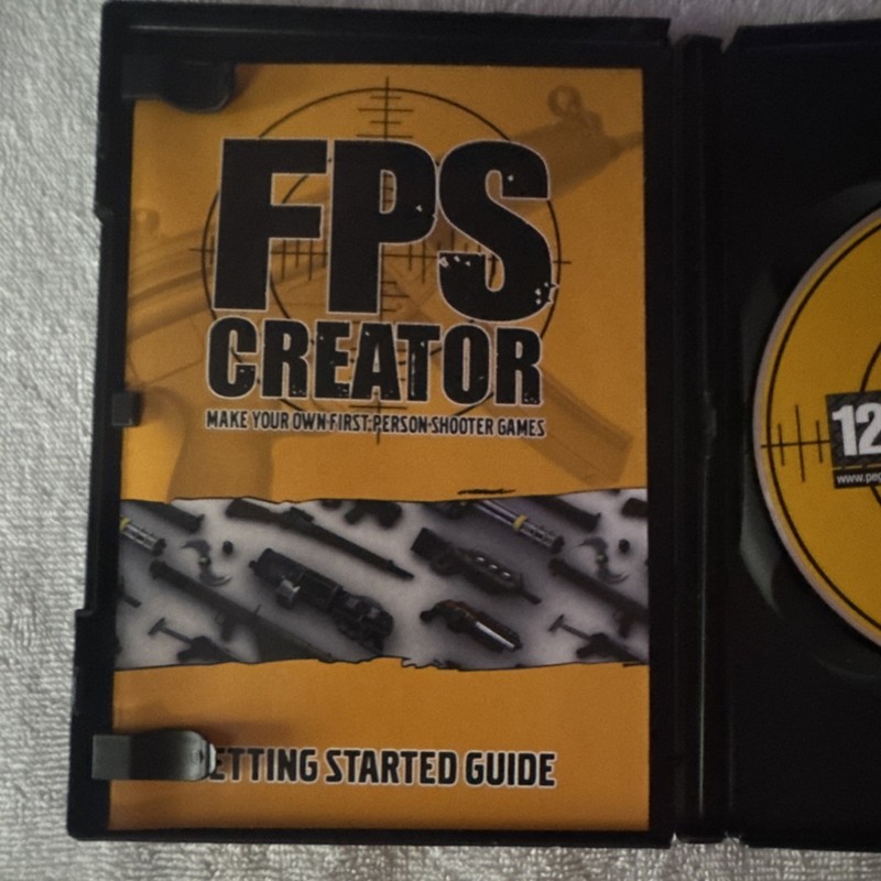 The Game Creators FPS Creator PC CD-ROM Game Development Software Windows gallery