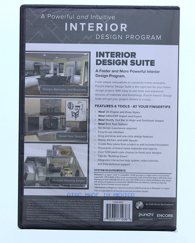 PUNCH! SOFTWARE Interior Design Suite Software gallery