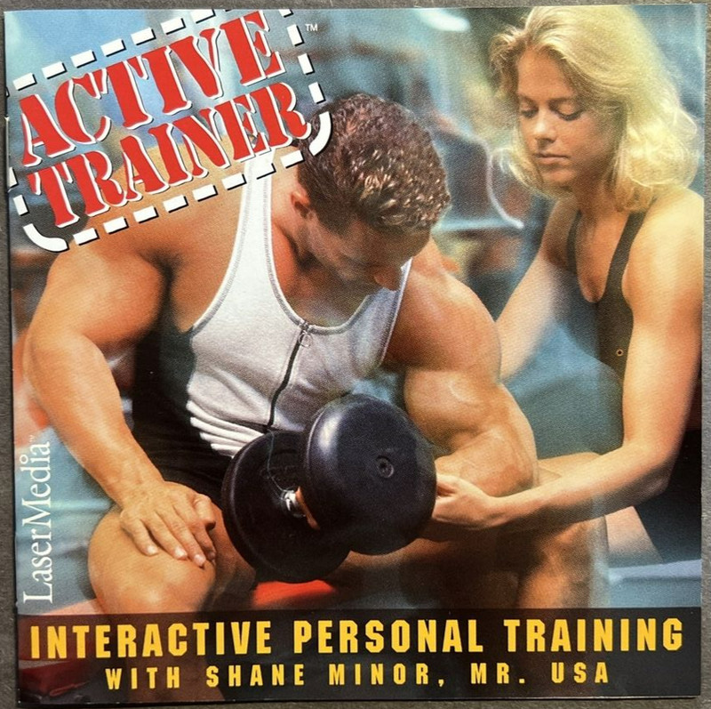 CD-ROM 1997 – LaserMedia – Active Trainer 1.4 – With Shane Minor, Mr. USA – VG!