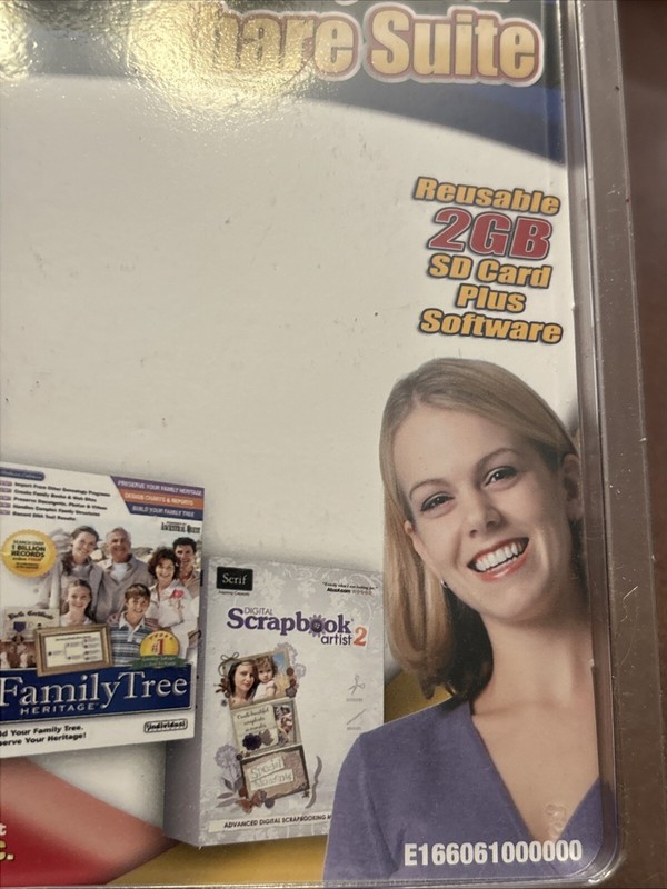 Corel Paint Shop Pro Photo X2 Software Family Tree Scrapbooking On SD Card NEW gallery