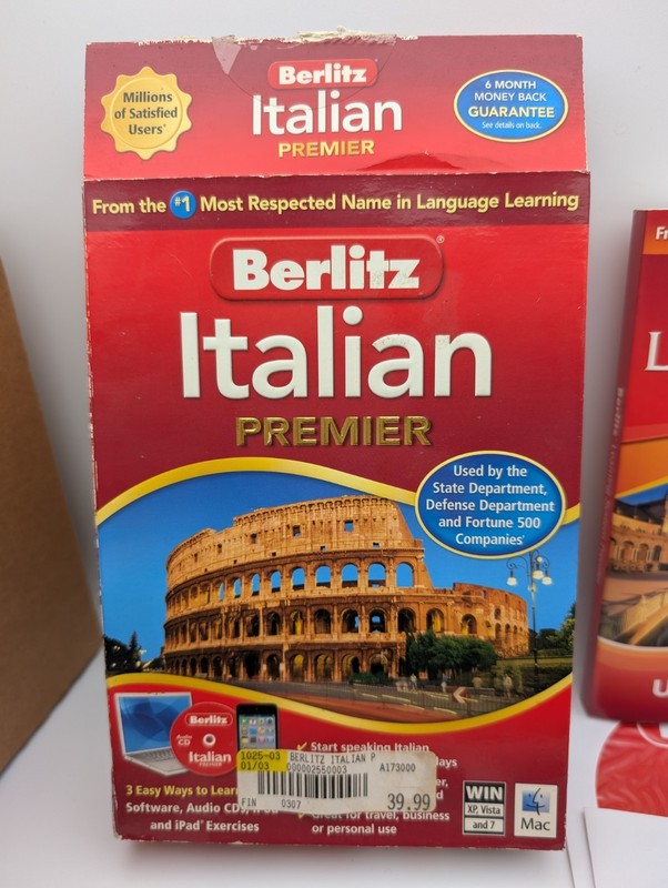 Berlitz Italian Premier PC/Mac Software, Audio CDs, Beginner to Advanced gallery