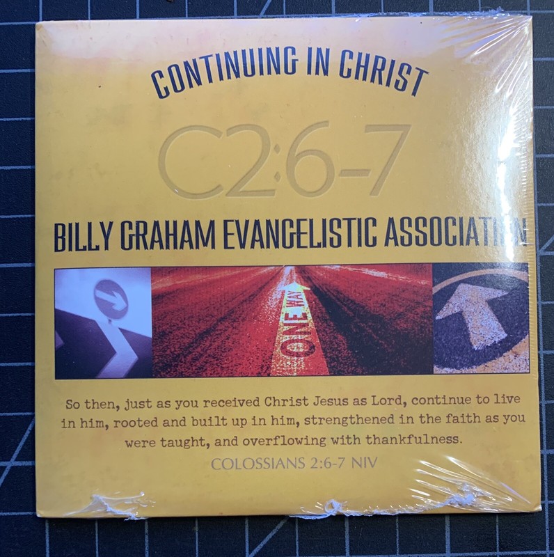Continuing In Christ C2:6-7 Billy Graham Evangelistic Association CD Software