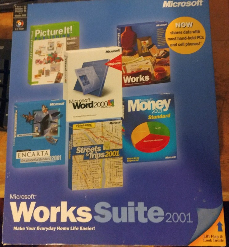 Microsoft Works Suite 2001 (1 User/s) – Full Version for Windows