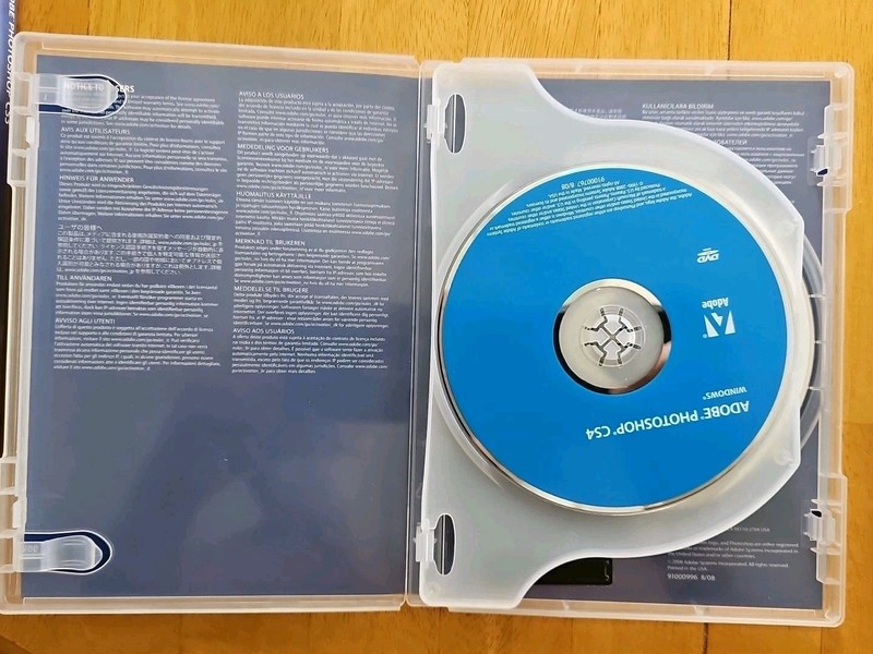 Authentic Photoshop Software Bundle CDs & Serial #s, CS3, CS4, Lightroom 2007 gallery