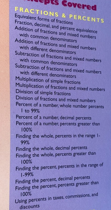 Grolier's Cornerstone Home Math Fractions/Percentages #10 Grades 7-8 CD-ROM New! gallery