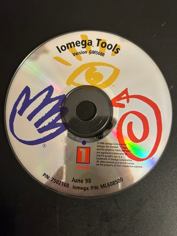 Iomega Tools CD-ROM Version GM5600 June 98 and Iomga Desktop Hard Drive Manual