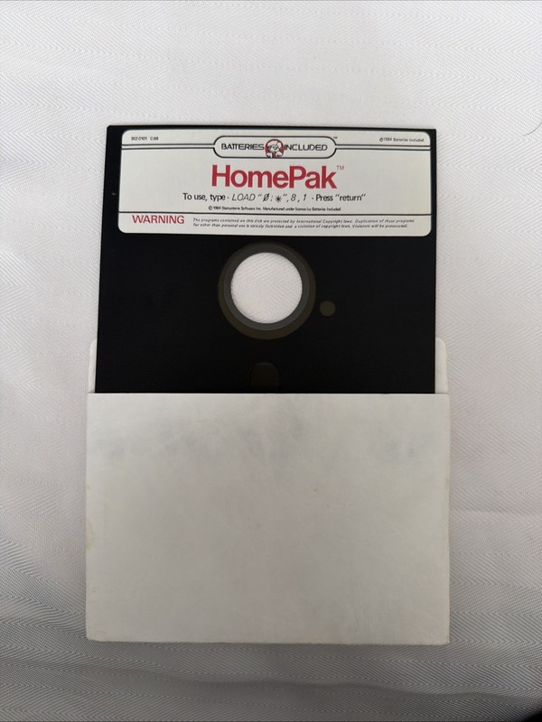 HomePak Floppy Disc