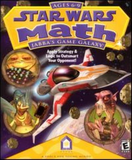 Star Wars Math: Jabba’s Game Galaxy PC MAC CD learn arithmetic add numbers droid
