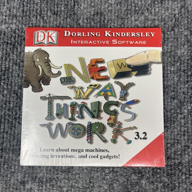 The New Way Things Work 3.2 CD-ROM DK Dorling Kindersley Interactive NEW Sealed