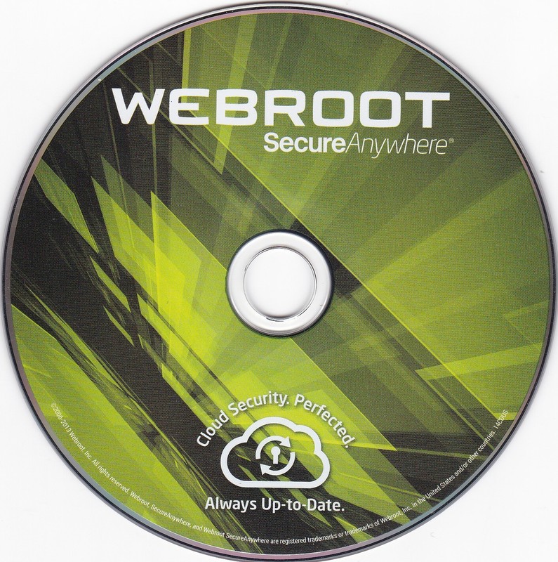 Webroot Secure Anywhere (PC, 2006-2013) *DISC ONLY*