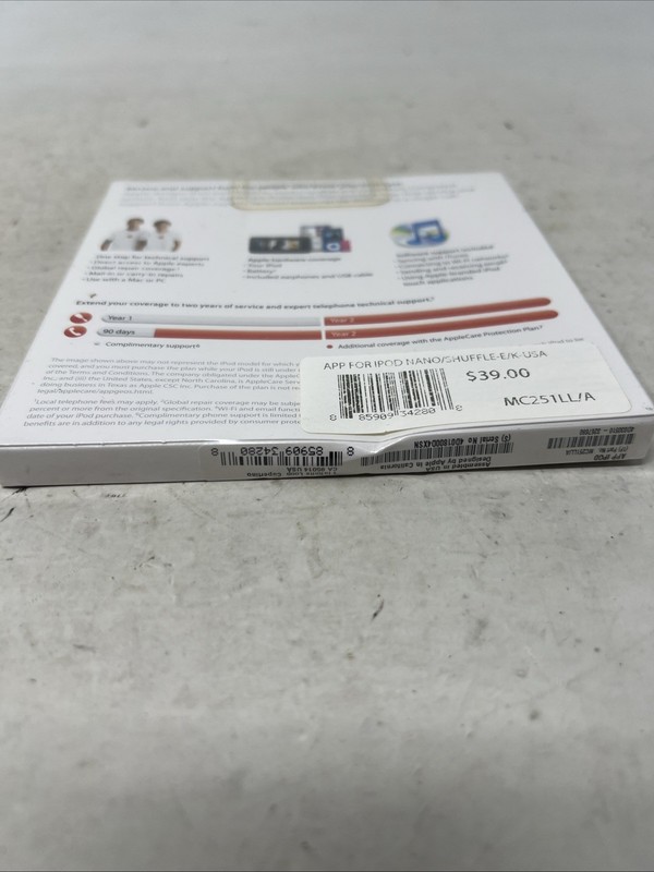 AppleCare Protection Plan for iPod (36) gallery