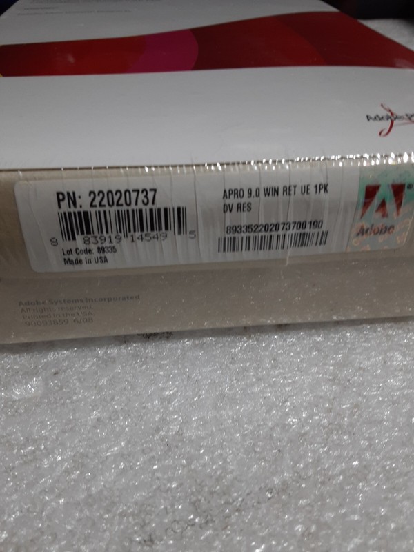 Adobe Acrobat 9 Pro Professional for Windows New Sealed gallery