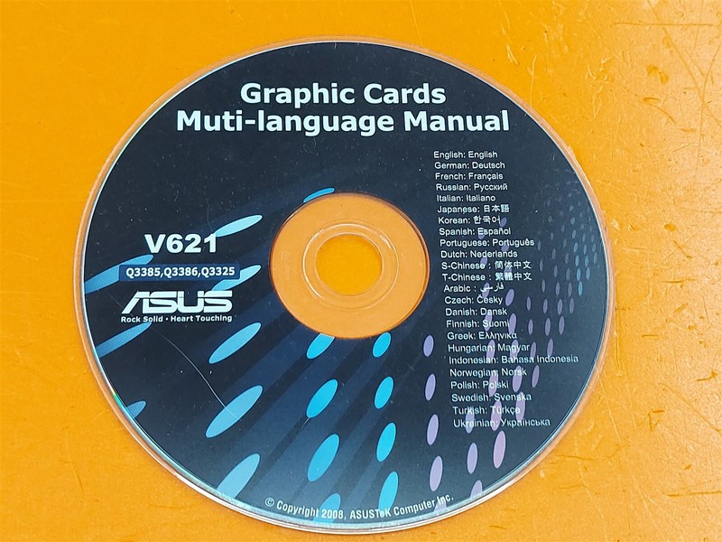 ⭐️⭐️⭐️⭐️⭐️ ASUS Graphic Cards Multi-Language Manual V621