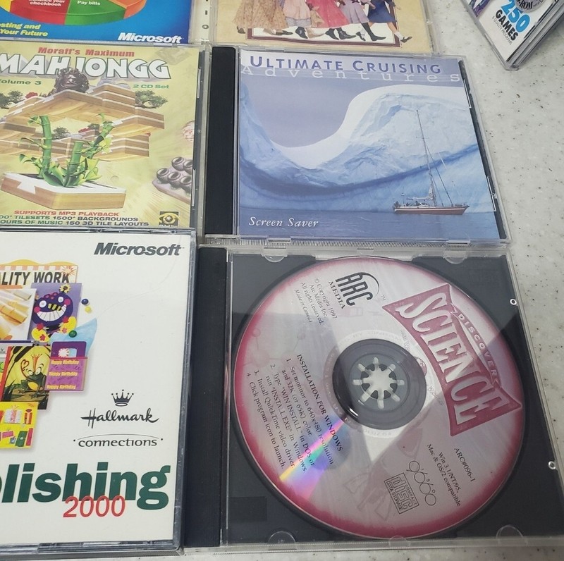 Y2K Early 2000s Software Lot 14 Pc gallery