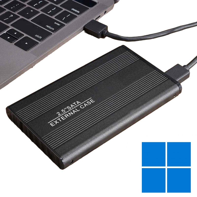 External Hardisk Windows 11 Pro Go For Emergency Portable USB HDD For PC Laptop