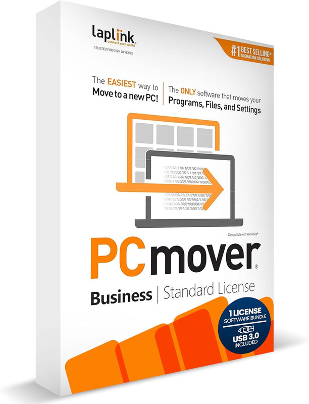 Pcmover – Easy Migration of Your Applications, Files and Settings from an Old PC