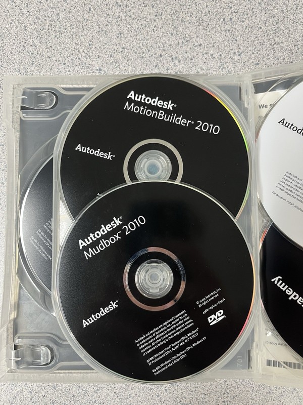 Autodesk Education Suite for Entertainment Creation 2010 Set READ gallery