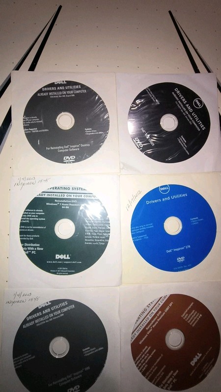 Inspiron 17R 1545 XPS L5 DELL OPERATING SYSTEM DRIVERS UTILITIES DISCS Windows 7 gallery