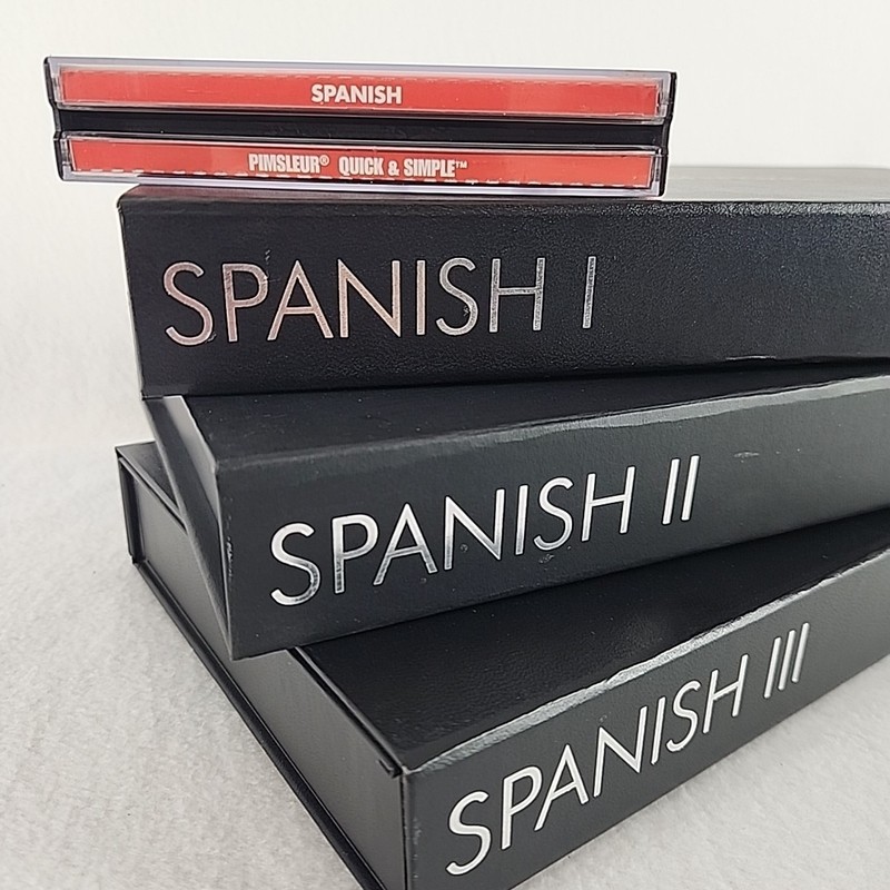Pimsleur Approach Gold Edition Spanish I, II, III (48 audio CDs) + 4 Bonus Discs gallery