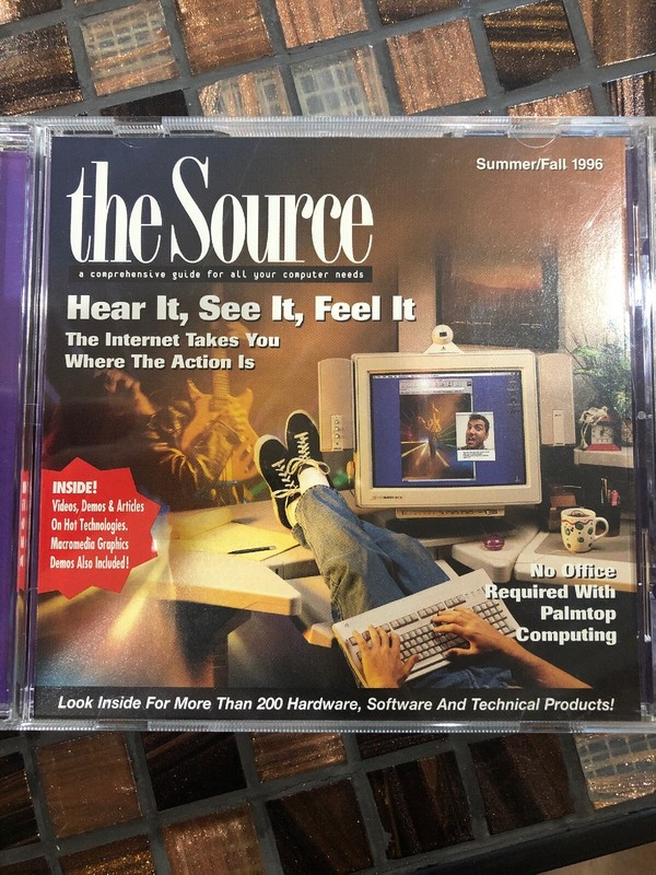 The Source Hear It See It Feel It Summer Fall 1996 Cd Rom
