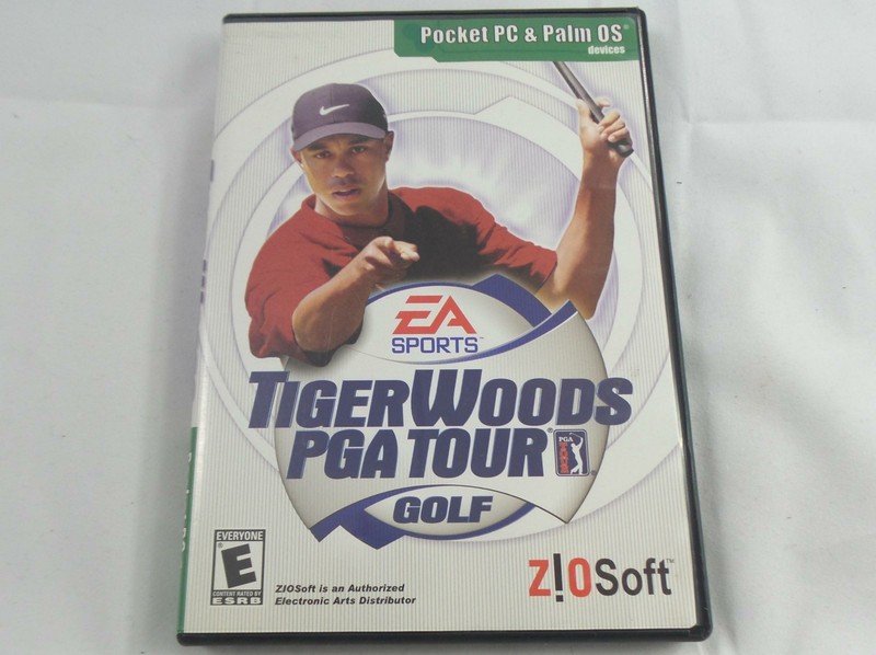 EA 2002 Tiger Woods PGA Tour Golf for Pocket PC & Palm OS – VGC (1575956365)