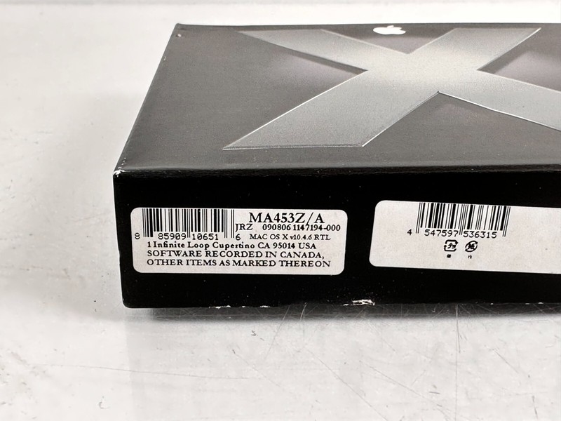 Boxed Apple Mac OS X 10.4 Tiger (MA453Z/A) gallery