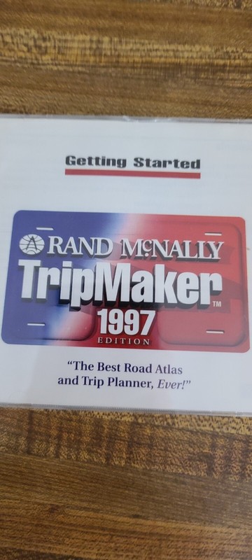 Rand McNally Tripmaker 1997 Edition CD