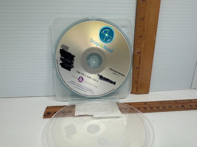 Snap & Read CD Software Don Johnston