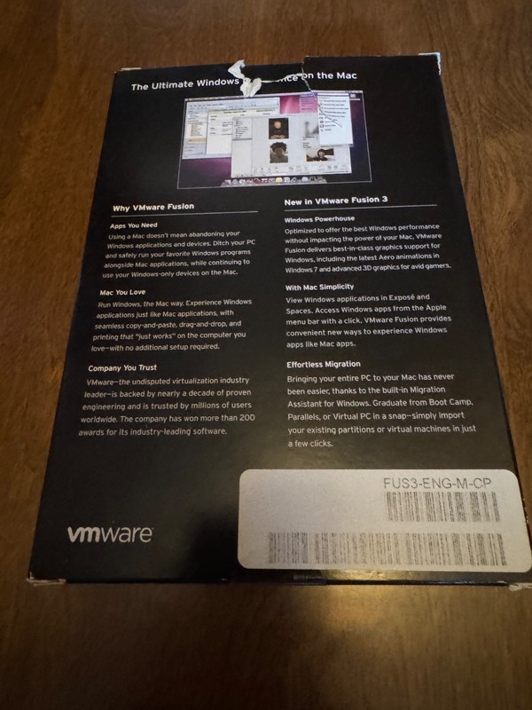 VMware Fusion 3 Windows experience on the Mac FUS3-ENG-M-CP gallery
